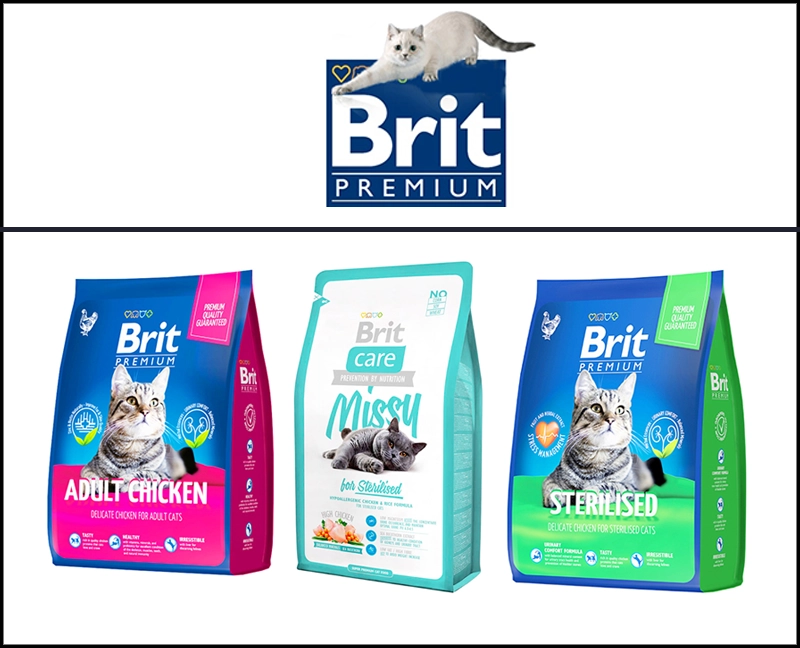сухой корм для кошек brit premium