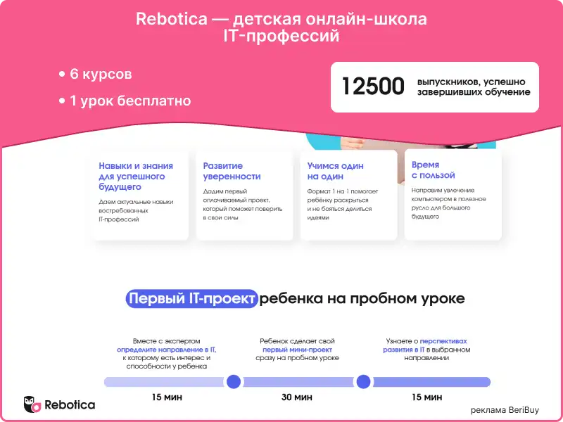 Реботика отзывы родителей