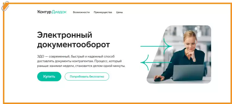 Промокоды Kontur Diadoc получение документов