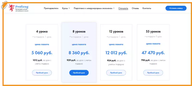 Рабочие промокоды Profieng