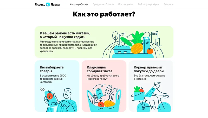 Промокод Яндекс Лавка на первый заказ